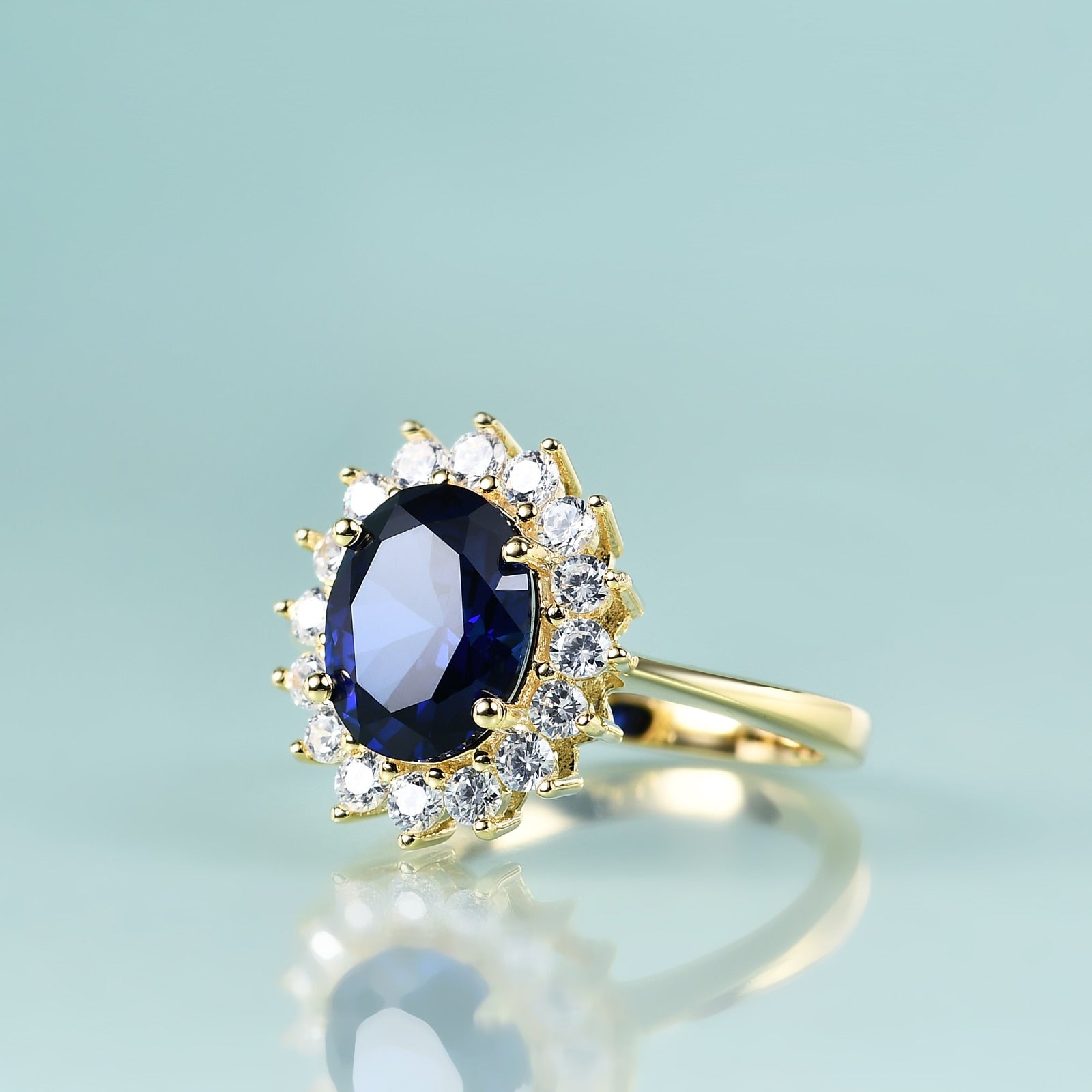 Princess Diana sapphire ring Princess Diana replica ring Rosery Poetry