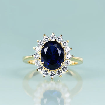 Princess Diana sapphire ring Princess Diana replica ring Rosery Poetry