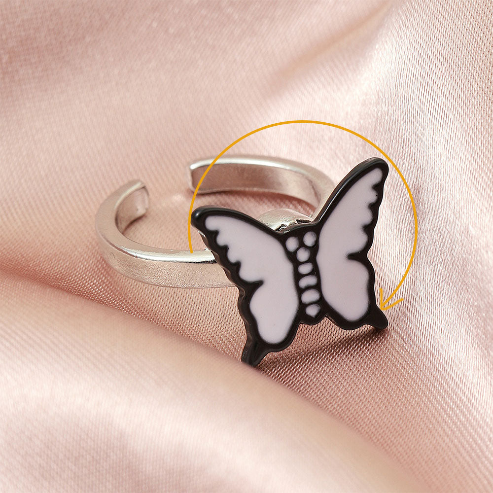Butterfly anxiety ring thejoue