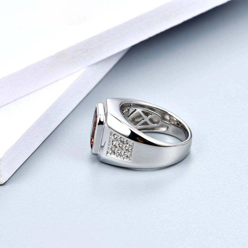 Zultanite ring for men color changing Rosery Poetry