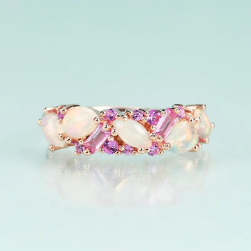 Ethiopian opal ring | Opal Jewelry