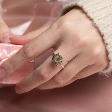 Rotatable planet anxiety ring