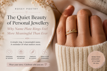The Quiet Beauty of Personal Jewellery: Name Plate Rings Feel More Meaningful