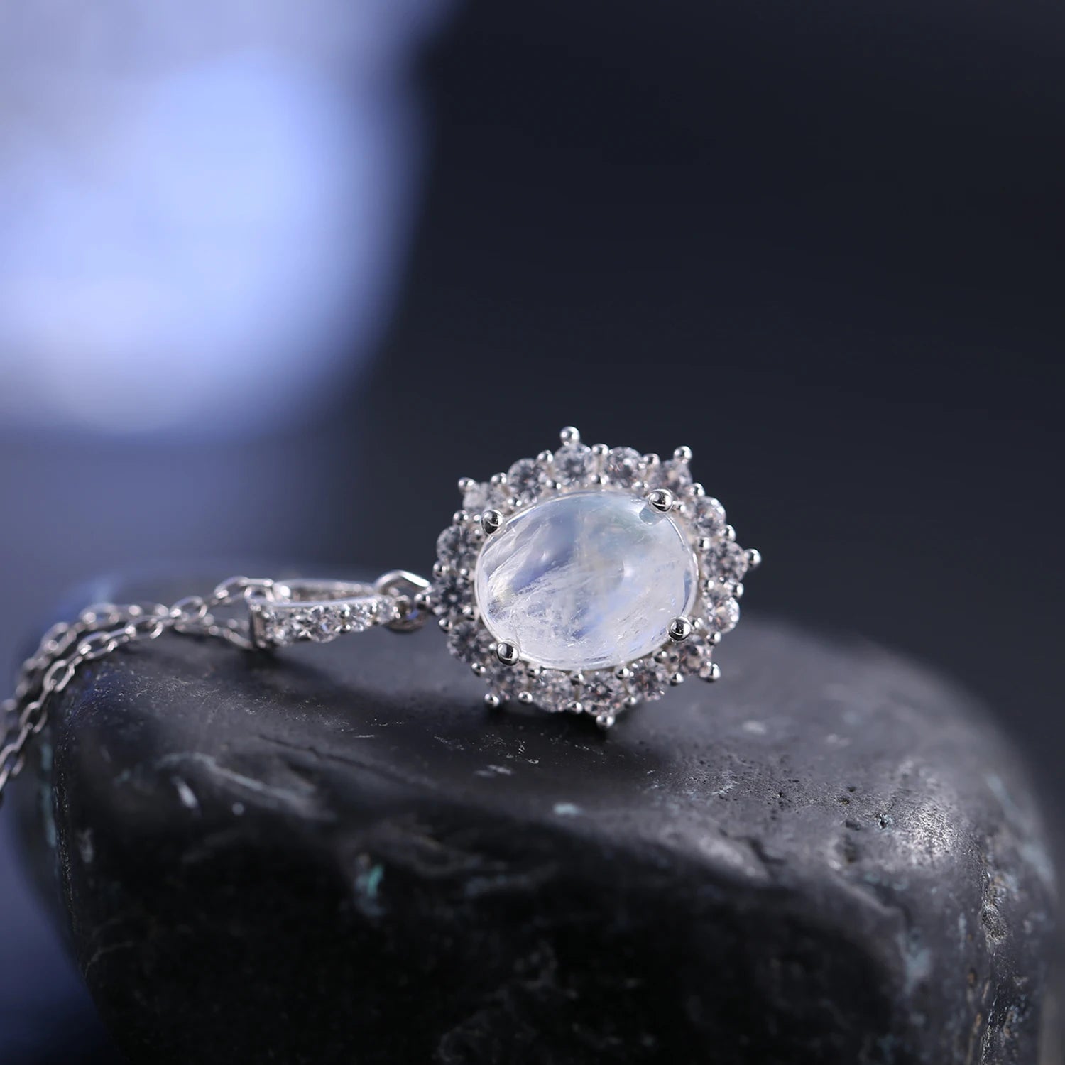 Collane con pietra di luna - Collana Negozio Collane con pietra di luna - Collana Negozio