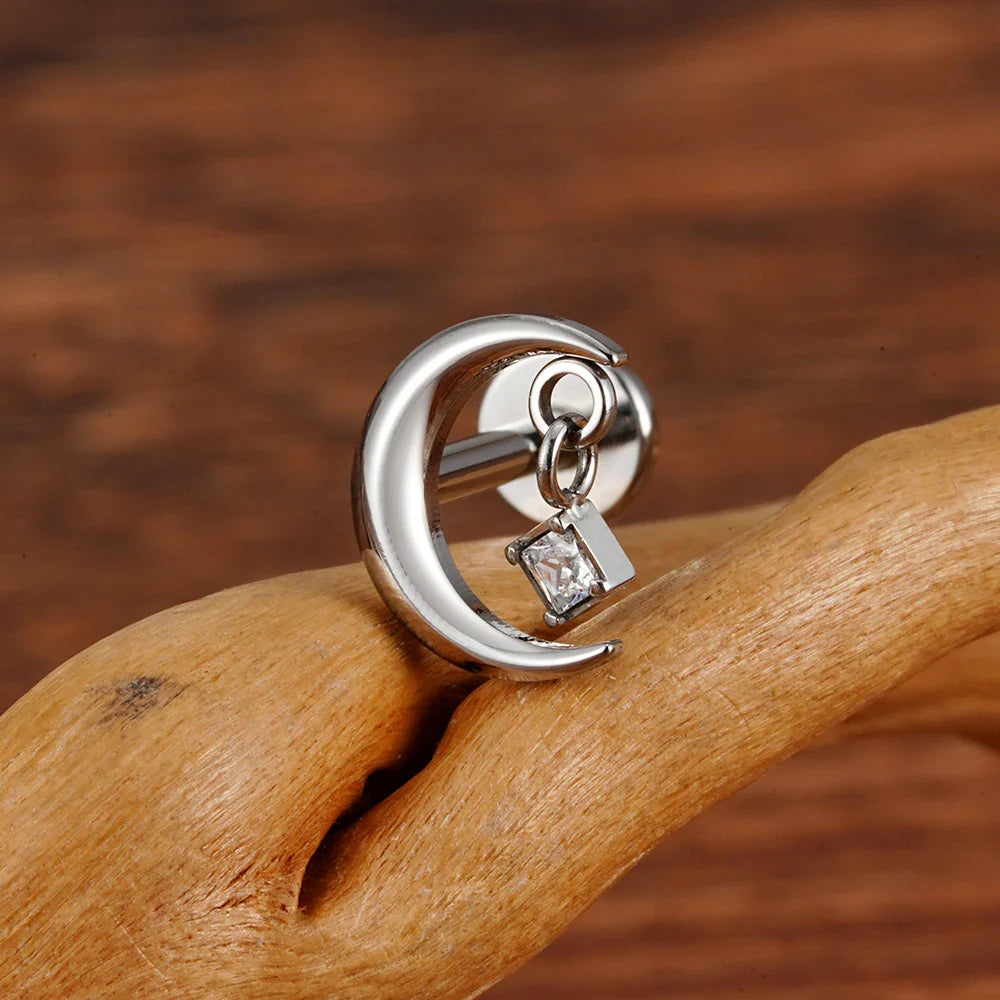 Homxi Orecchini Uomo Donna,Orecchini Donna Acciaio Inossidabile Orecchini Argento Rotondo 2MM Con Zirconia Cubica Donna Orecchini Argento - Foto 2