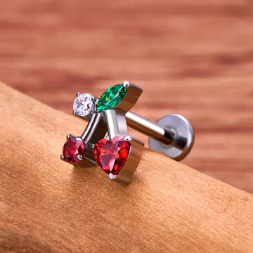 Surgical grade titanium nose ring clearance