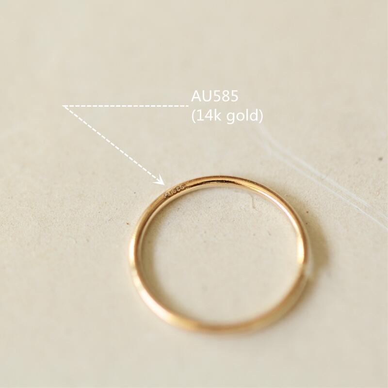 22ct Gold Nose Ring N-4594