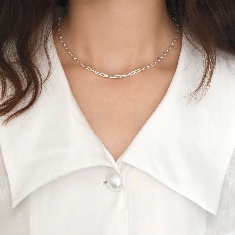 Pearl chain necklace DejaChic