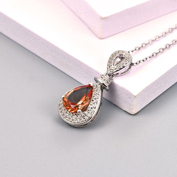 Zultanite necklace teardrop pendant necklace color changing Rosery Poetry
