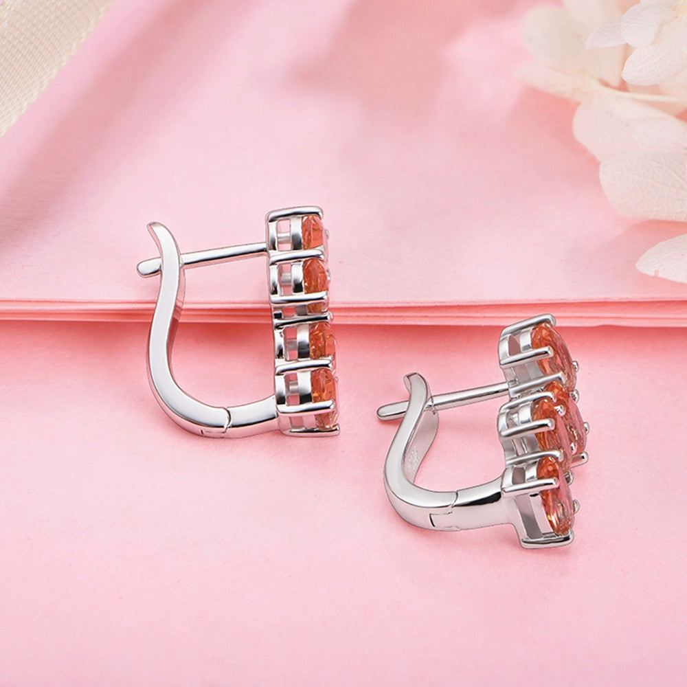 Zultanite earrings with a modern and luxurious design Rosery Poetry
