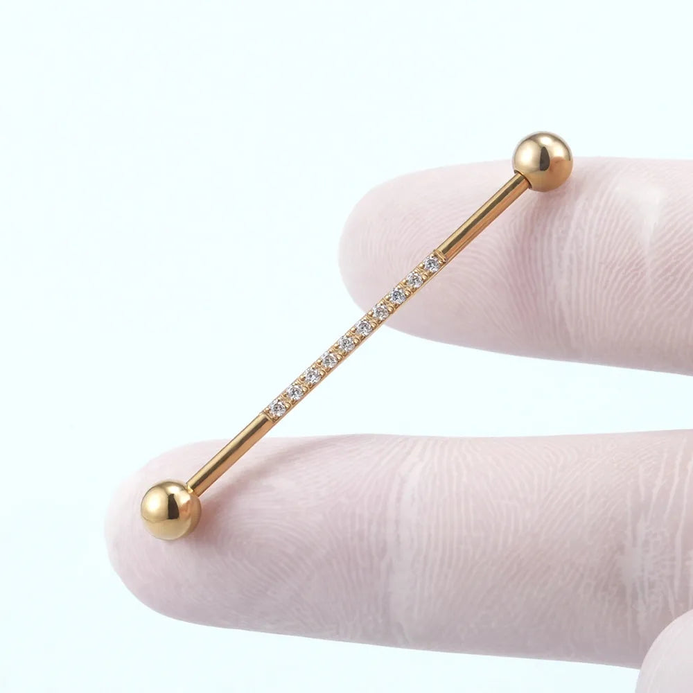 Cute fashion industrial piercing jewelry