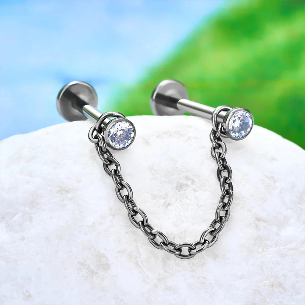 Kakonia Roestvrij stalen neusketting neusring set 4 paar 3 mm CZ bot neus studs en 1 stuk neusgat hart ketting (3,8-5 cm) neuspiercing sieraden voor vrouwen mannen, Roestvrij staal Kakonia Roestvrij stalen neusketting neusring set 4 paar 3 mm CZ bot neus studs en 1 stuk neusgat hart ketting (3,8-5 cm) neuspiercing sieraden voor vrouwen mannen, Roestvrij staal