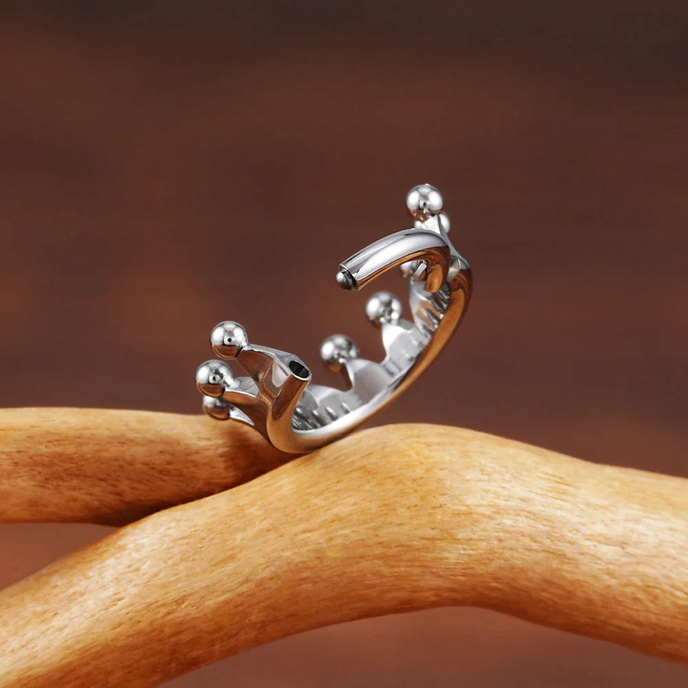 Crown piercing crown helix earring ASTM F136 titanium conch earlobe snug piercing Ashley Piercing Jewelry