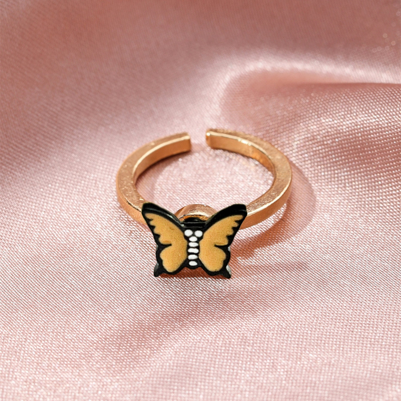 Butterfly anxiety ring thejoue