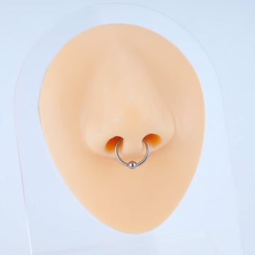 16 gauge nose ring captive bead Rosery Poetry